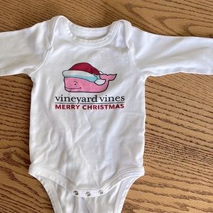 Vineyard Vines Christmas Onesie ~ 3-6 Months